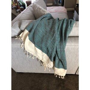 50 x 60 inches Large Throw Blanket, Vintage Series, 100% Oeko-Tex Cotton Throws